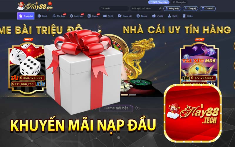 Khuyến mãi nạp đầu